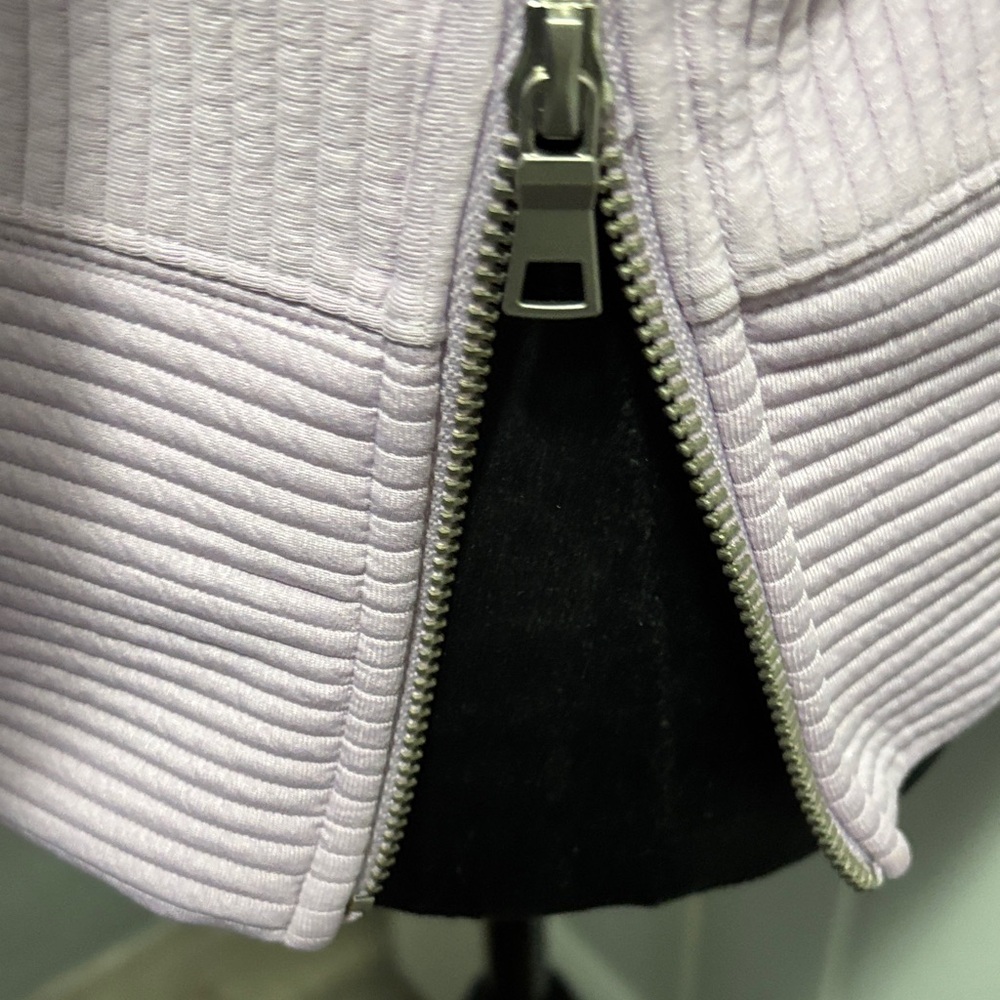Lavender Ribbed Long Sleeve Top - Picture 3 of 12